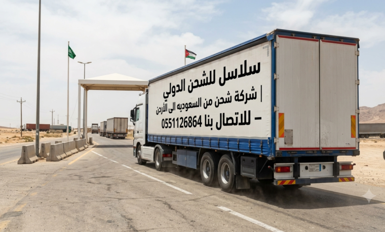 شركة شحن من السعوديه الى الأردن