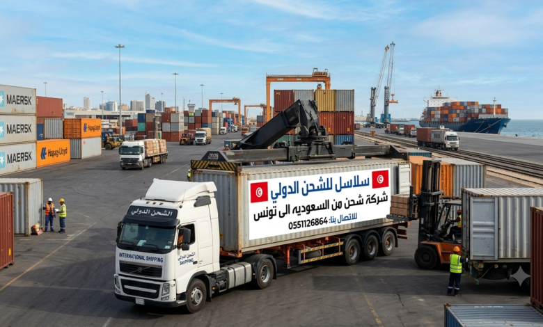 شركة شحن من السعوديه الى تونس