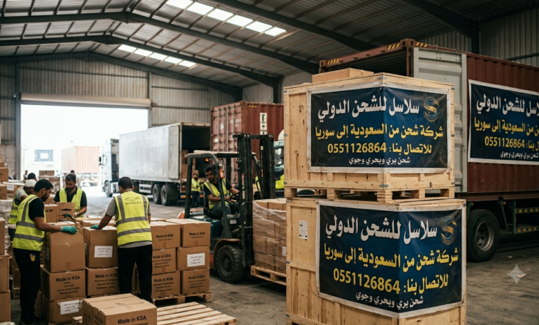 شركة شحن من السعوديه الى سوريا