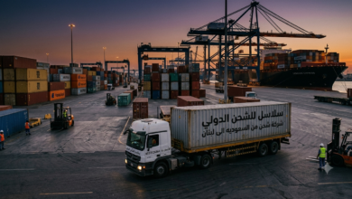 شركة شحن من السعوديه الى لبنان
